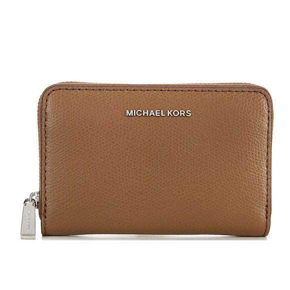 NWT Michael Kors Rhea Signature Logo Zip Med Tri-Color Backpack & Wallet main image 3